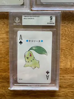 Pokemon Cards Professor Oak Nidoqueen Chikorita Silver Poker and Pocket Monster - Image 4