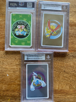 Pokemon Cards Professor Oak Nidoqueen Chikorita Silver Poker and Pocket Monster - Image 5