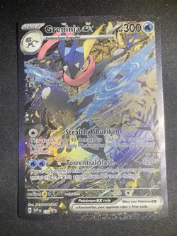 Greninja EX 132Sv: Scarlet & Violet Promo Cards Holo Shrouded Fable - Image 1