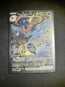 Greninja EX 132Sv: Scarlet & Violet Promo Cards Holo Shrouded Fable - Image 3