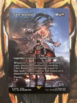 Clive Rosfield Vial Smasher the Fierce (Showcase) Final Fantasy Regular - NM 🔥 - Image 1