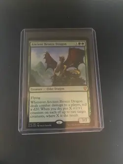 Ancient Bronze Dragon Commander Legends: Battle for Baldur's Gate Foil - Image 1