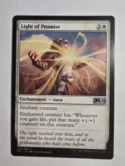 Light of Promise Core Set 2021 Regular Magic The Gathering - Image 1