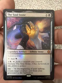 The Soul Stone Marvel's Spider-Man Foil #0066 NM - Image 2