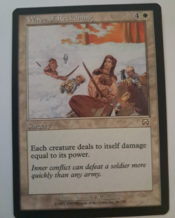 Wave of Reckoning LP/NM Mercadian Masques MTG Magic the Gathering - Image 1