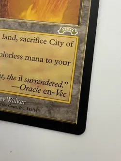 City of Traitors Exodus Regular - Lightly Played - Image 2