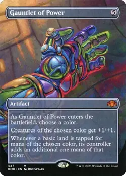 Gauntlet of Power - Extended Art DMR NM MTG - Image 1