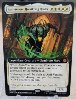 Anti-Venom, Horrifying Healer (Extended Art) 244 MTG Marvel's Spider-Man - Image 1