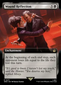 Wound Reflection X1 EXTENDED ART FOIL-NM/M- Universes Beyond: Doctor Who - Image 1