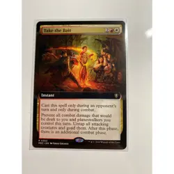 MTG Take the Bait Extended Art Murders at Karlov Manor #353 NM - Image 1