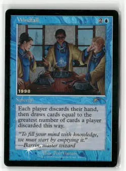 Magic The Gathering Windfall 30th Anniversary Promos Foil #6 - Image 1