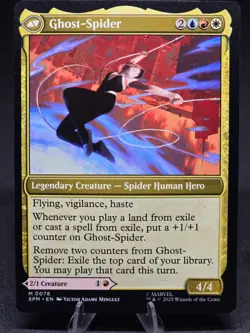 MTG Gwen Stacy/Ghost-Spider 0078 Marvel's Spider-Man Mythic NM - Image 2