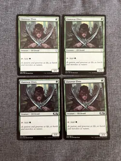 4x Llanowar Elves - NM - Mixed Sets - MTG Magic The Gathering - Image 1