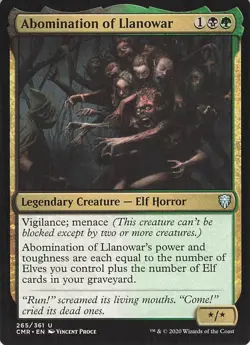 Abomination of Llanowar Commander Legends Regular - Image 1