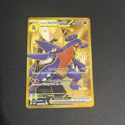 Pokemon TCG Destined Rivals Cynthia's Garchomp EX 241/182 Near Mint Gold - Image 1