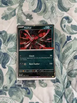 Sealed Yveltal 088/132 Holo Mega Evolution Pokemon Tcg GAMESTOP STAMPED PROMO! - Image 1