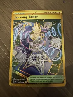 Pokemon TCG Trainer Jamming Tower Card 243/182 Destined Rivals - Image 1