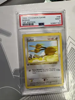 1999 Pokemon Base Set #48 Doduo - 1st Edition (PSA 9 MINT) - Image 1