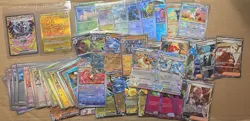 Pokemon TCG Prismatic Evolutions Poke/master Ball,Full arts,ex,SIR lot of 59 - Image 1
