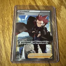 Lance (Full Art) 192/195 Pokemon TCG Ultra Rare SWSH12: Silver Tempest Near Mint - Image 1
