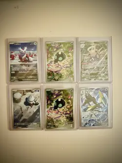 Pokemon Mega Evolutions Lot of 6 Illustration Rares - Image 1