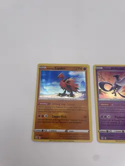 Pokemon TCG: Galarian Articuno, Zapdos & Moltres - Evolving Skies Holo Rare - NM - Image 2