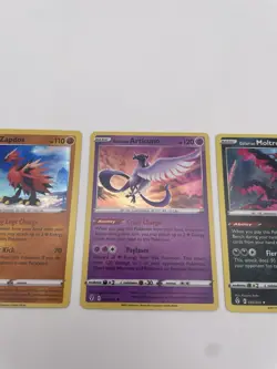 Pokemon TCG: Galarian Articuno, Zapdos & Moltres - Evolving Skies Holo Rare - NM - Image 3