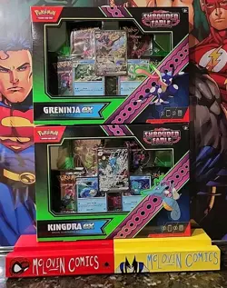 Pokemon TCG Greninja EX & Kingdra EX Special Illustration Collection New Sealed - Image 1