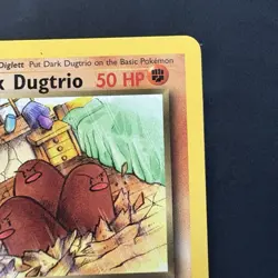 Pokemon Vintage Non Holo Rare Dark Dugtrio Team Rocket 23/82 WotC - Image 3