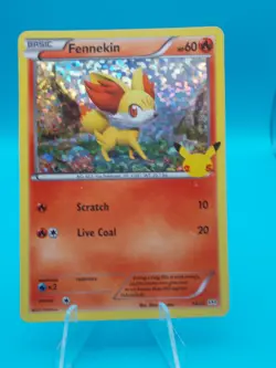 Fennekin 014/025 McDonald's 25th Anniversary Pokemon TCG Holo Near Mint/Mint - Image 1