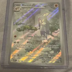 Mienshao 200/182 SV Paradox Rift Illustration Rare Pokemon NM - Image 1