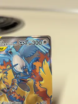 Pokemon TCG Moltres Zapdos Articuno GX Hidden Fates Ultra Rare 66/68 NM/M - Image 3