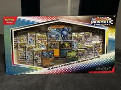 Prismatic Evolutions Lucario ex & Tyranitar ex Premium Collection (Sam's Club) - Image 1
