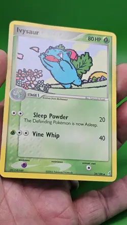 Pokemon TCG Ivysaur EX Crystal Guardians 34/100 Regular Non Holo MP - Image 5
