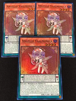 Yugioh Angello Vaalmonica VASM-EN031 1ST Super x3 (NM) - Image 1