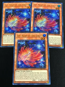 YUGIOH ZEP, RUBY OF THE GHOTI DABL-EN085 1ST ULTRA X3 - Image 1