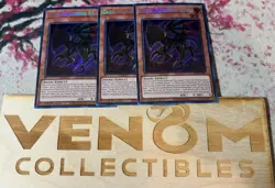 3x (M/NM) - Dark Beckoning Beast - RA03-EN027 - Secret Rare - 1st Edition YuGiOh - Image 1