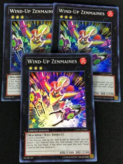 YUGIOH WIND-UP ZENMAINES CT09-EN008 SUPER X3 (NM) - Image 1