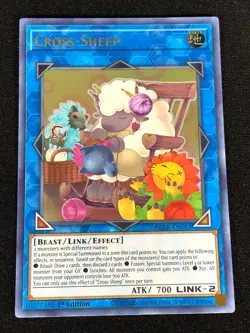 Yugioh Cross-Sheep BLAR-EN092 1st ULTRA (NM) - Image 1