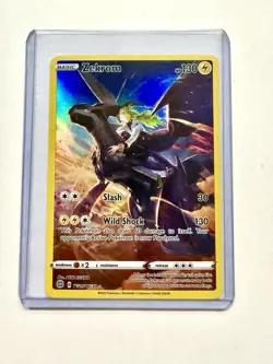 Pokemon TCG Zekrom Holo Ultra Rare Card TG05/TG30 Brilliant Stars - Image 1