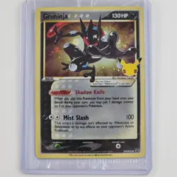 Greninja Gold Star SEALED Celebrations Black Star Promo SWSH144 Pokemon Card - Image 1