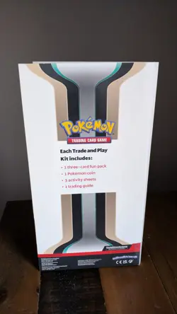 NEW✹ Pokemon Trade & Play Gamestop Promo Card Pack Coin & Guide ✹ Scarlet Violet - Image 5