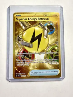 Pokemon TCG Superior Energy Retrieval Scarlet Violet Paldea Evolved Card 277/193 - Image 1