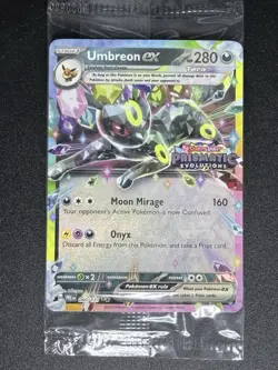Umbreon 060/131 SEALED Prismatic Evolutions Stamped Promo Pokemon Card TCG - Image 1