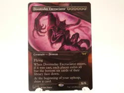 MTG Trading Cards -- (R) Doomsday Excruciator DSK Duskmourn MTG 346 - Image 1