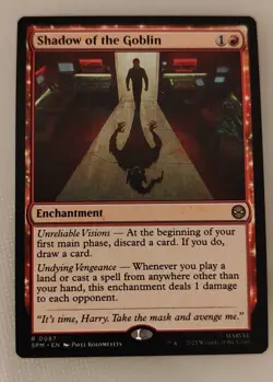 Magic The Gathering SPM "Shadow of the Goblin" #87 Non Foil Near Mint MTG TCG - Image 1