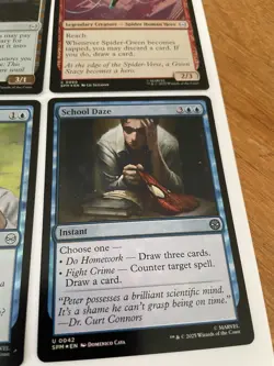 8 Cards Holo Foil Spider-Man MTG Magic Card EN - Image 4