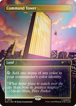 Pre Nov13 MTG Secret Superdrop Secret Lair x Marvel Spider-Man Heroic Deeds Foil - Image 2
