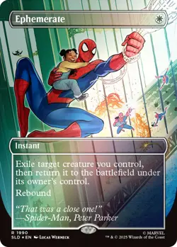 Pre Nov13 MTG Secret Superdrop Secret Lair x Marvel Spider-Man Heroic Deeds Foil - Image 3