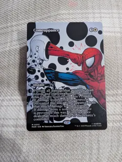 Comeuppance (Borderless) Marvel Eternal-Legal Spider-Man Non-Foil MTG NM - Image 1